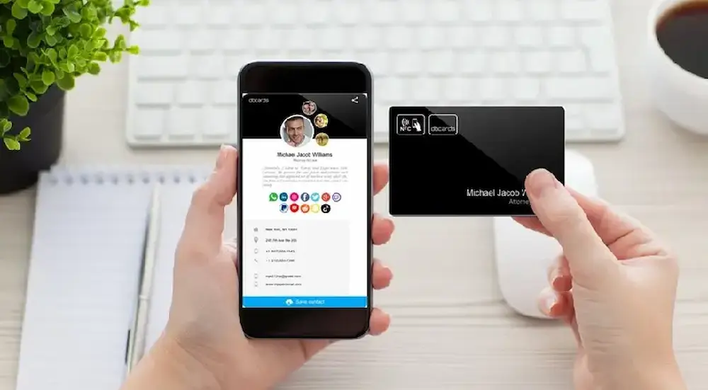 خرید کارت ویزیت NFC